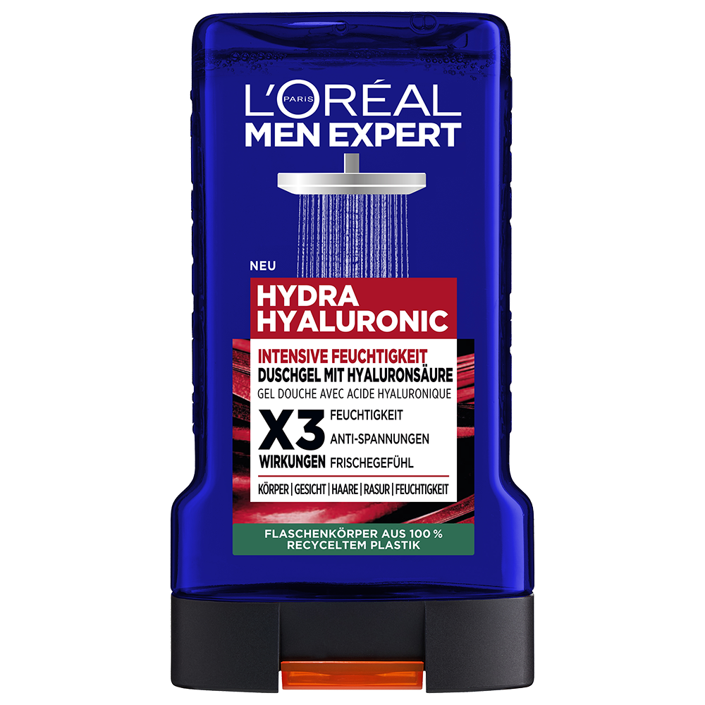 Bild: L'ORÉAL PARIS MEN EXPERT Hydra Hyaluronic Duschgel 