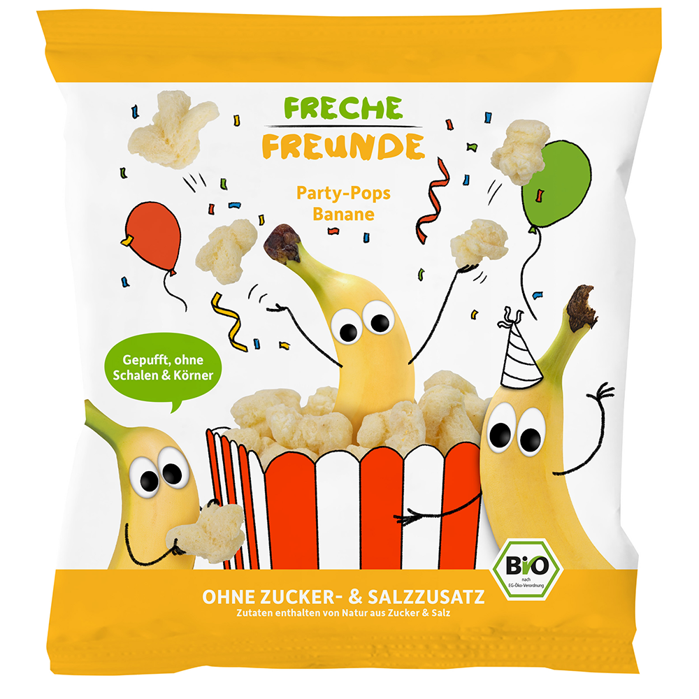Bild: Freche Freunde Party-Pops Banane