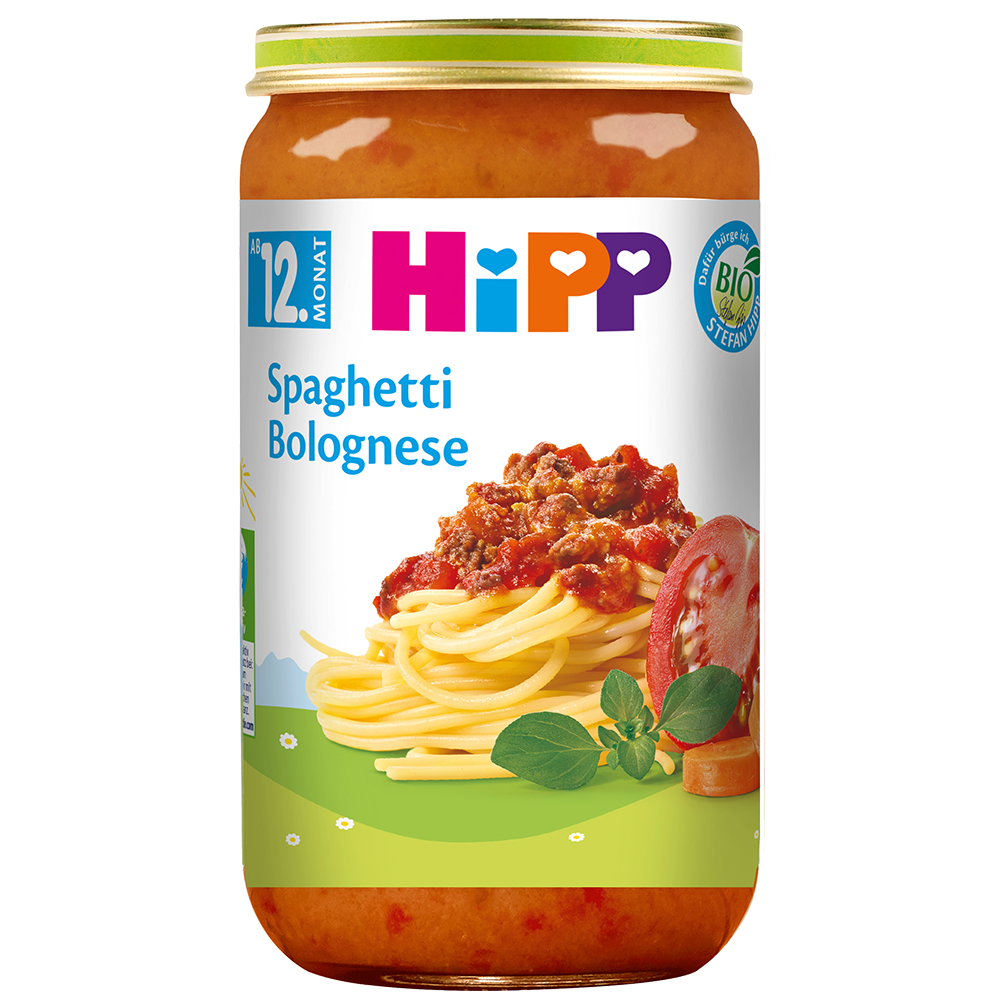 Bild: HiPP Spaghetti Bolognese 