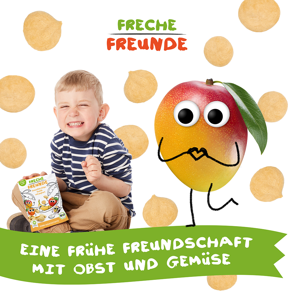 Bild: Freche Freunde Smoothie Chips Exotik mit Joghurt 