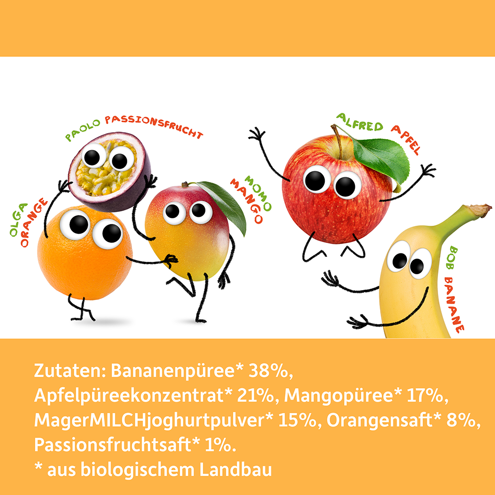 Bild: Freche Freunde Smoothie Chips Exotik mit Joghurt 