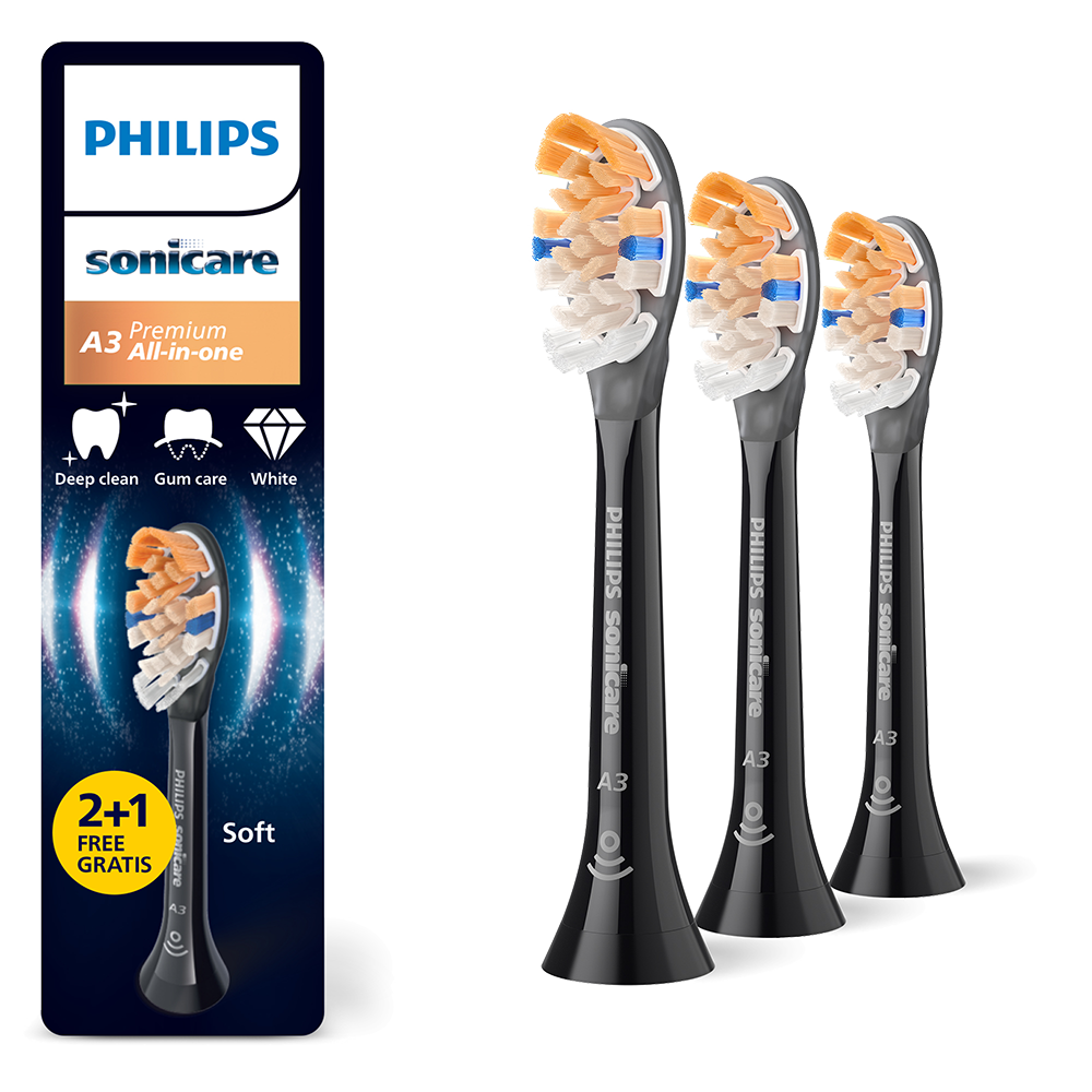 Bild: PHILIPS SONICARE Aufsteckbürsten A3 Premium All in One 