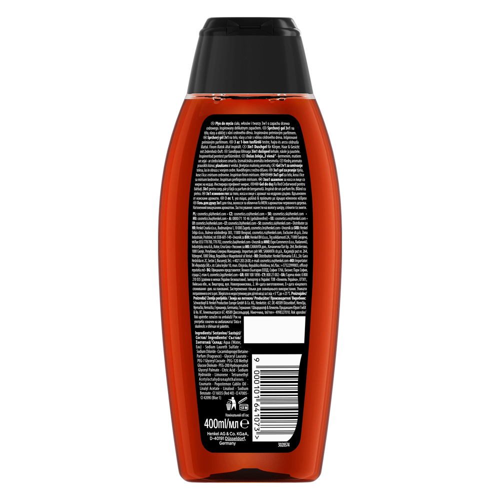 Bild: Fa MEN Duschgel Men Red Cedarwood