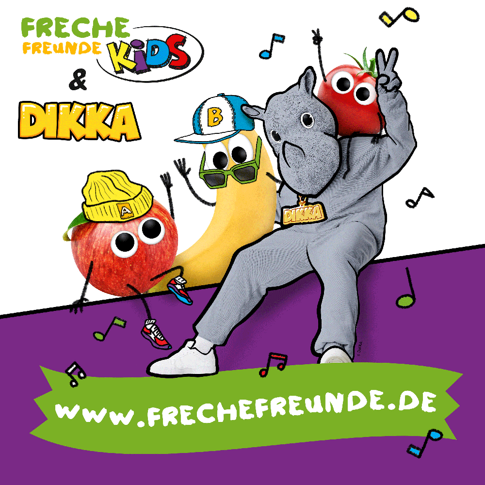 Bild: Freche Freunde Toms und Dikka Knusper Kringel Pizza Style 