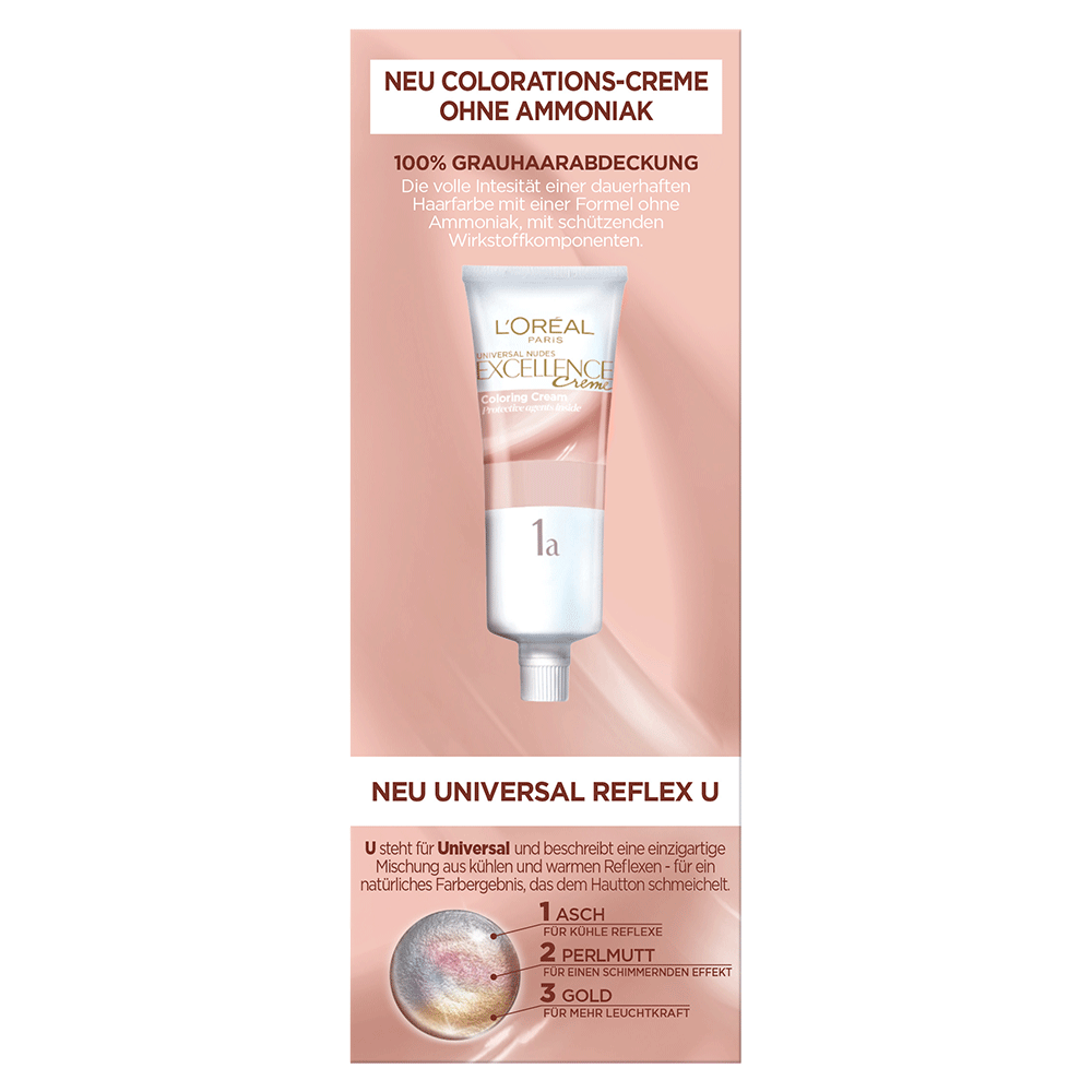 Bild: L'ORÉAL PARIS Excellence Creme-Coloration dunkelbraun