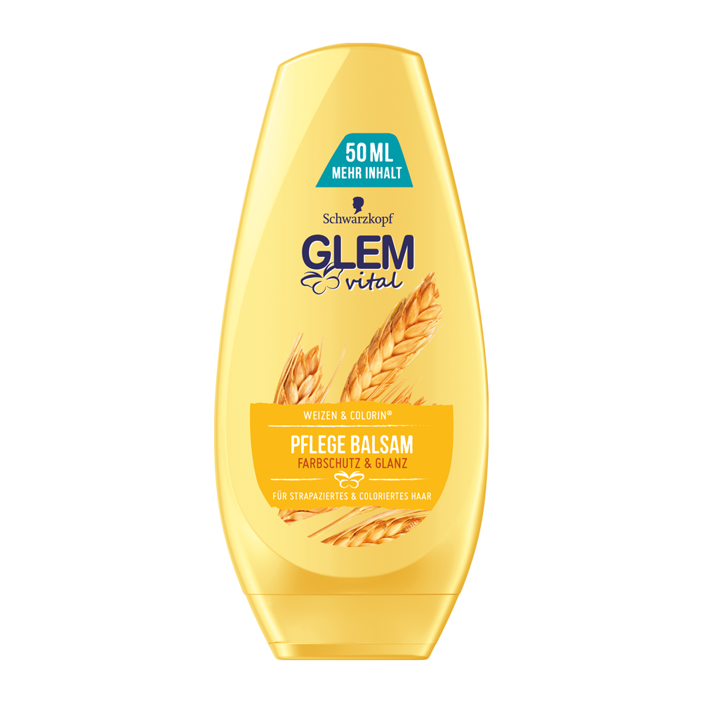 Bild: GlemVital Pflege Balsam Farbschutz & Glanz