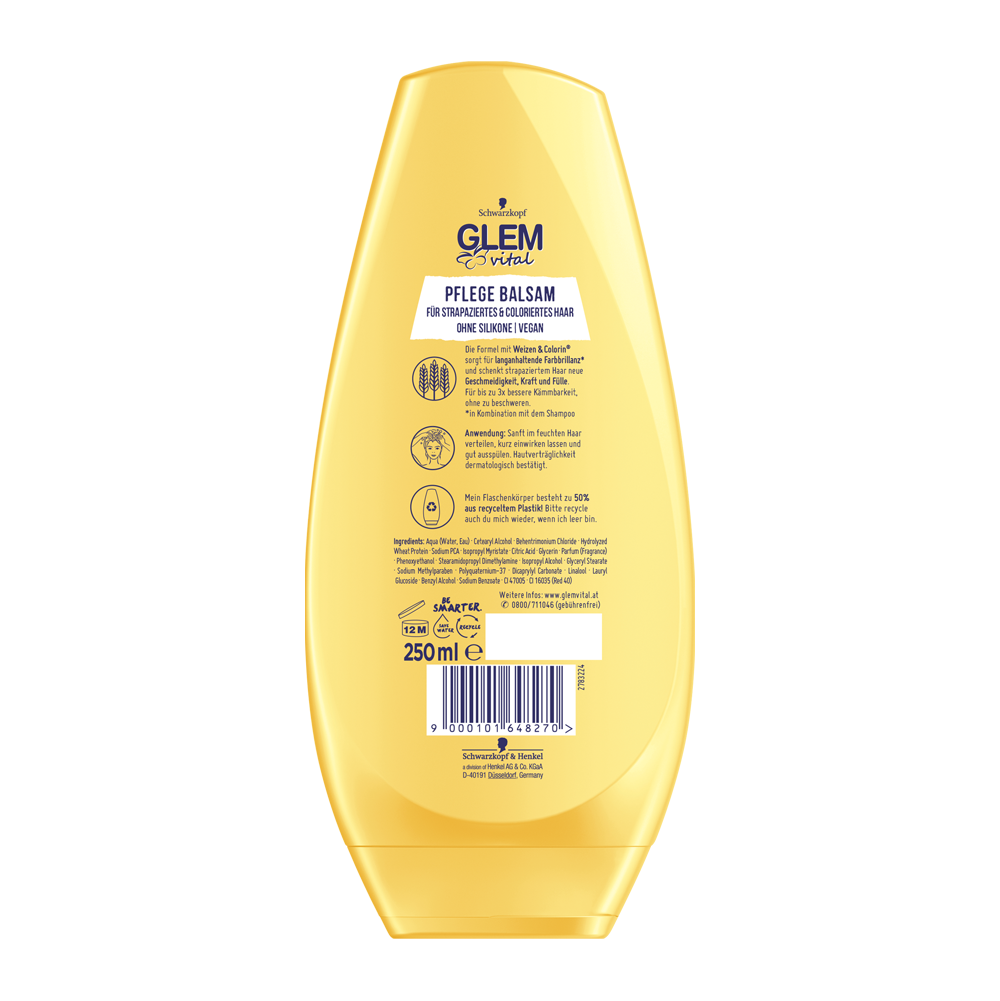 Bild: GlemVital Pflege Balsam Farbschutz & Glanz