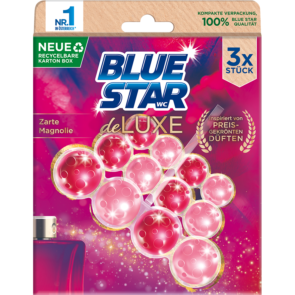 Bild: Blue Star deLuxe WC-Steine Zarte Magnolie 