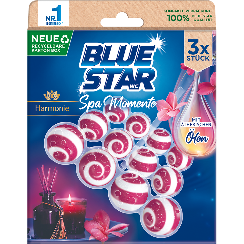 Bild: Blue Star Spa Momente WC-Steine Harmonie 
