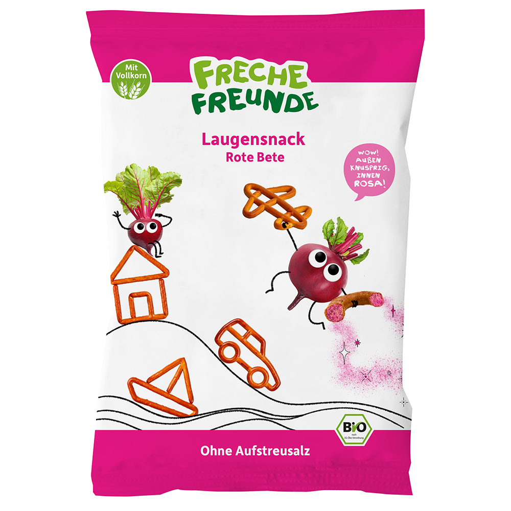 Bild: Freche Freunde Laugensnack Rote Bete