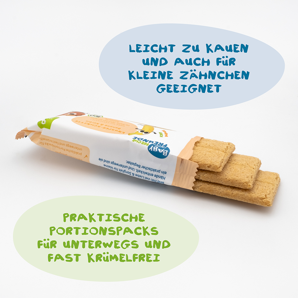 Bild: Freche Freunde Knusper Schnitte Banane &  Kürbis 
