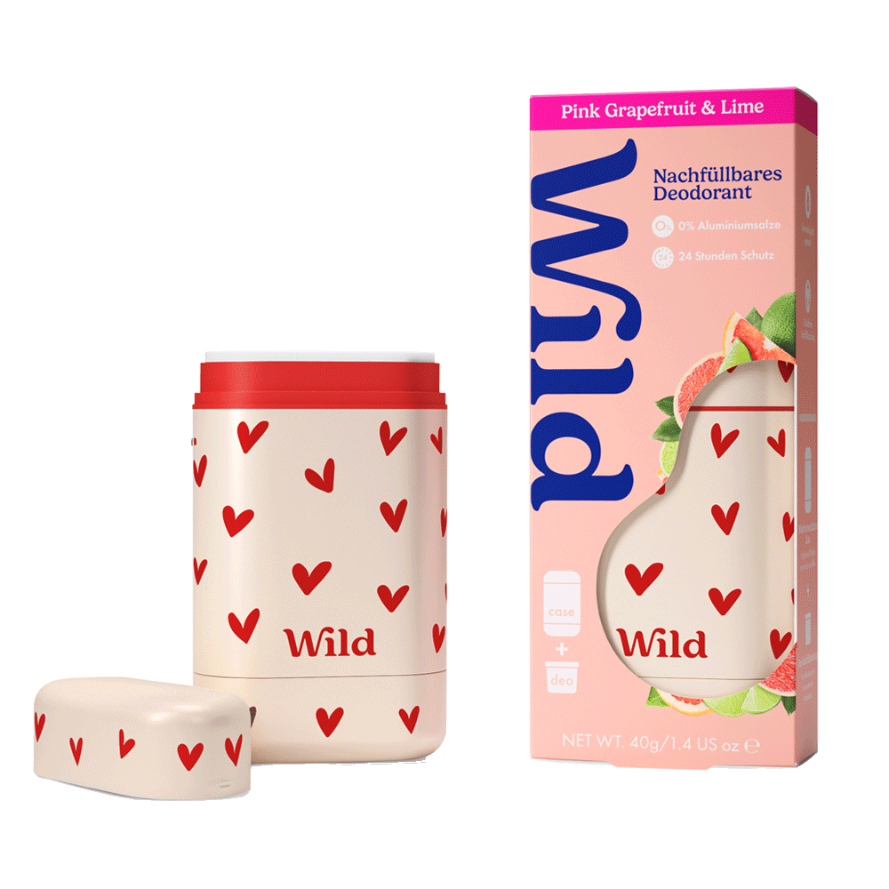 Bild: WILD Deostick Starter Kit Pink Grapefruit & Lime 