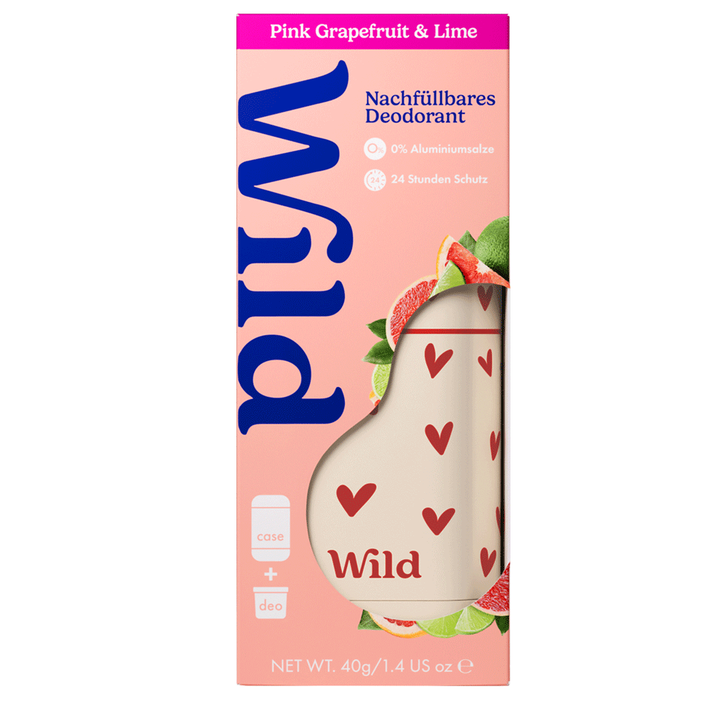 Bild: WILD Deostick Starter Kit Pink Grapefruit & Lime 