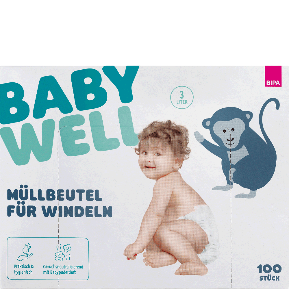 Bild: BABYWELL Müllbeutel für Windeln
