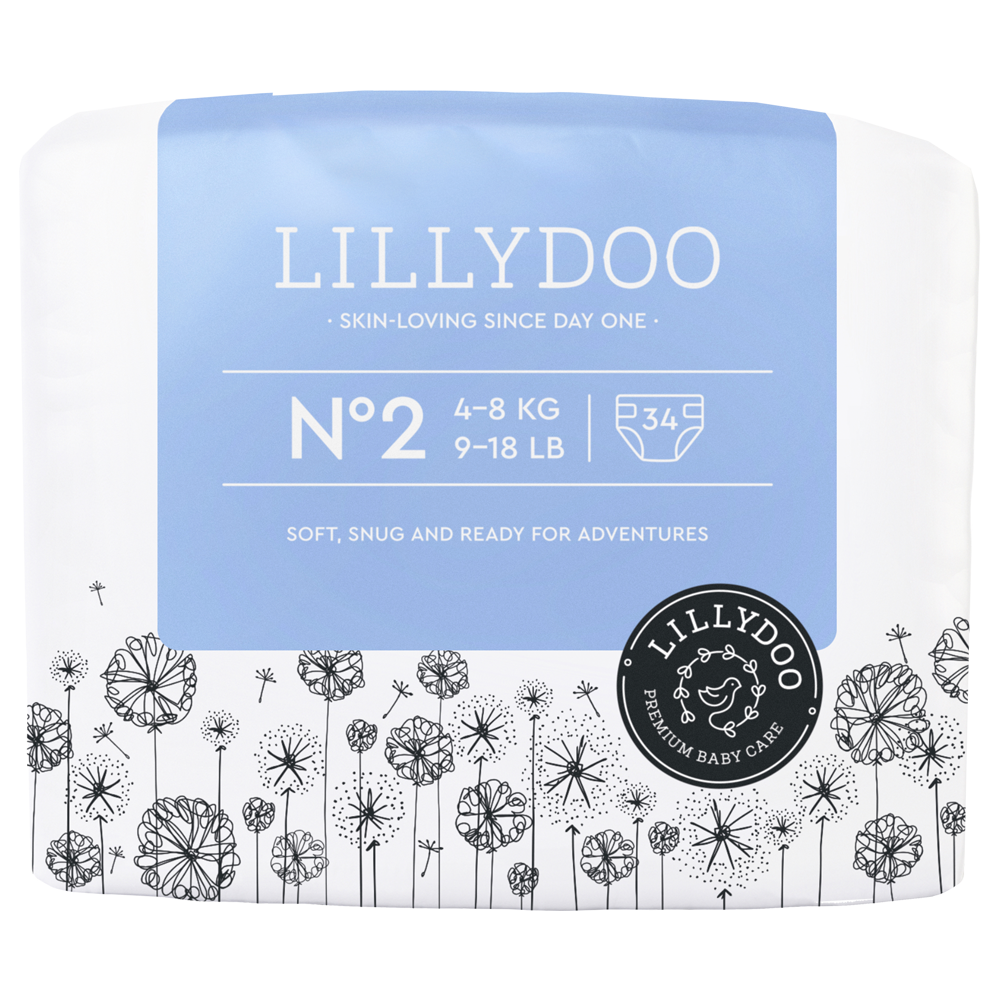 Bild: LILLYDOO Windeln N°2, 4 kg - 8 kg 
