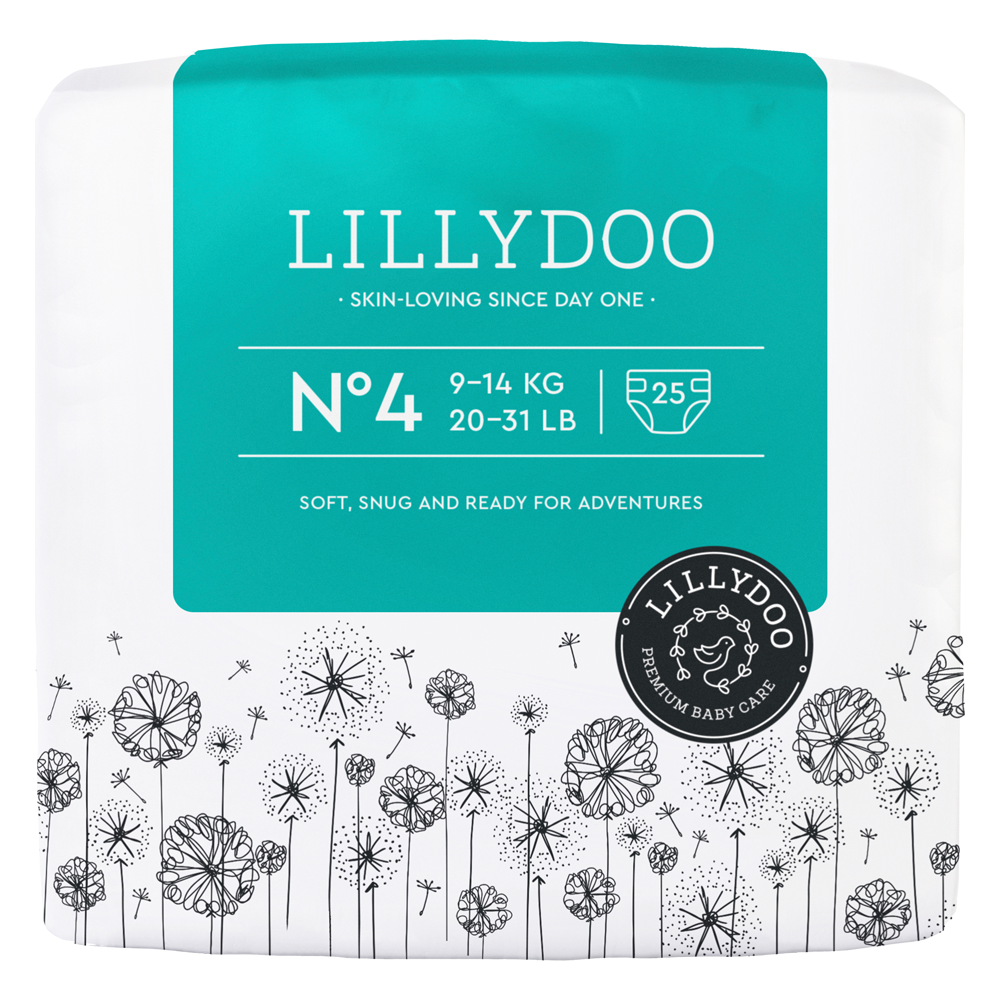 Bild: LILLYDOO Windeln N°4, 9 kg - 14 kg 
