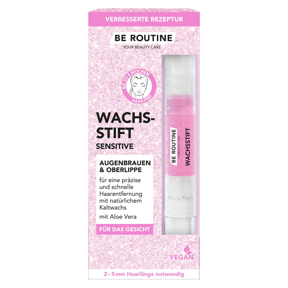 Bild: BE ROUTINE Wachsstift Sensitive Augenbrauen & Oberlippe 