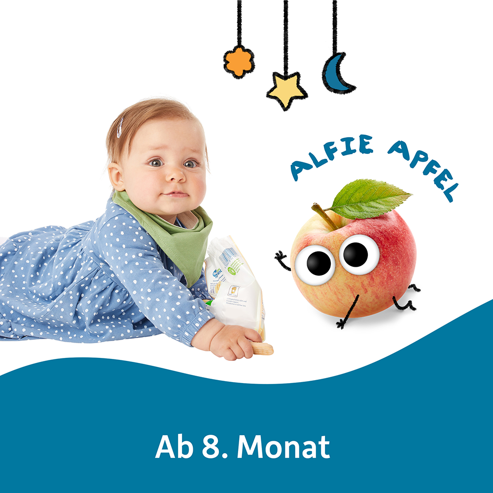 Bild: Freche Freunde Babykeks Dinkel, Apfel und Vanille 