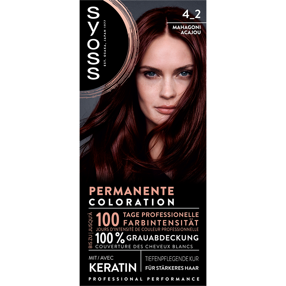 Bild: syoss Permanente Coloration Mahagoni