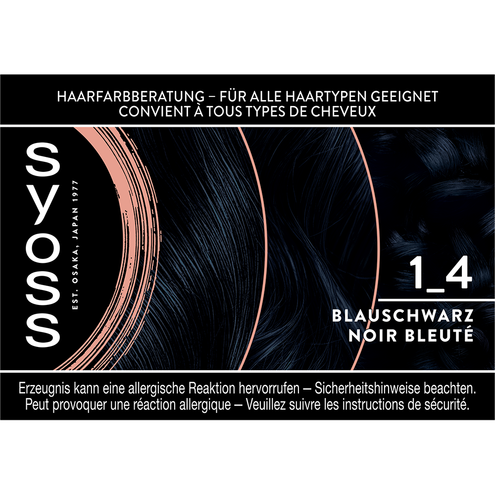Bild: syoss Permanente Coloration Blauschwarz