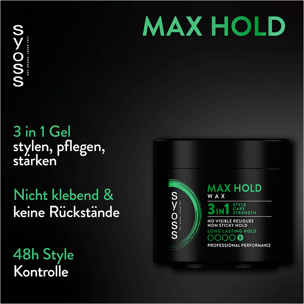 Bild: syoss Max Hold Wax 