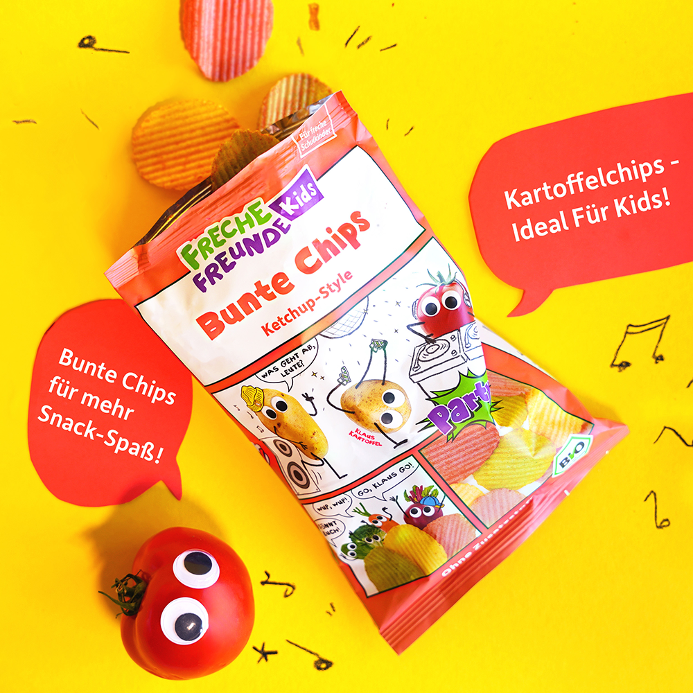 Bild: Freche Freunde Bunte Chips Ketchup Style 