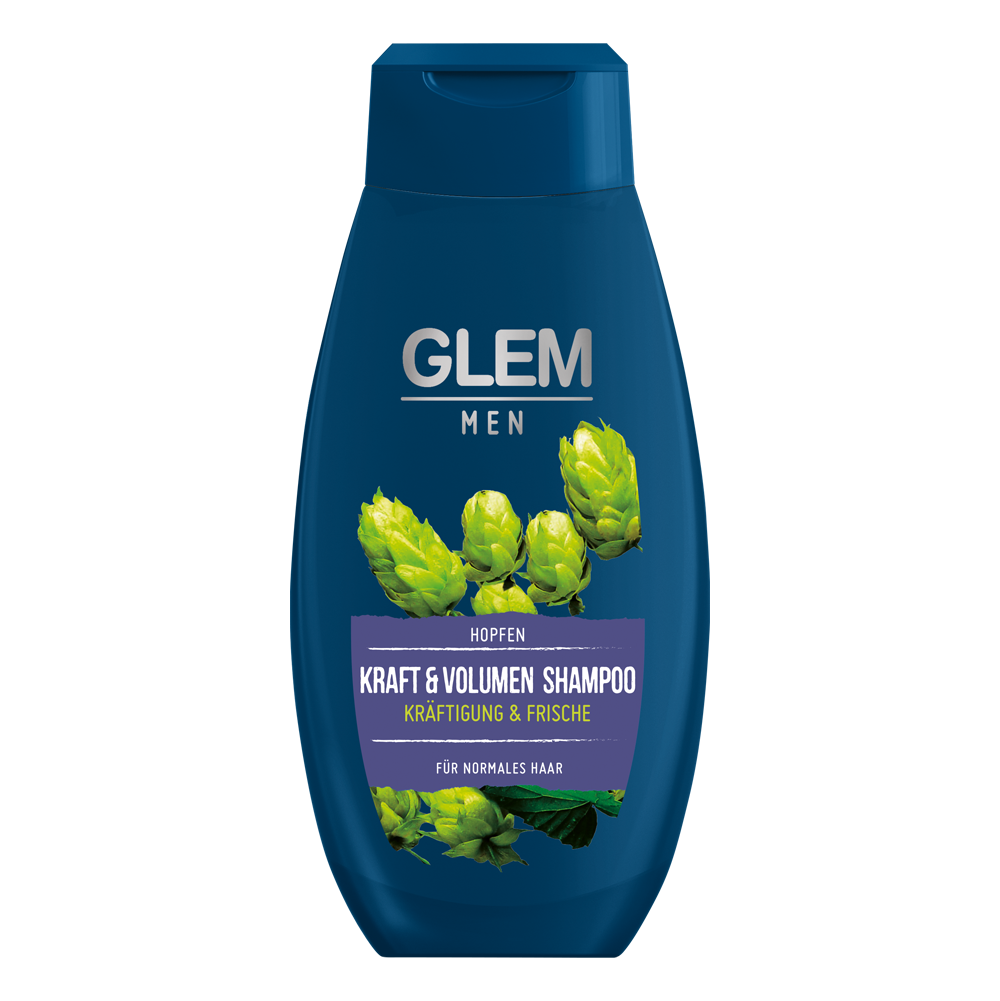 Bild: GlemVital Kraft & Volumen Shampoo Hopfen 