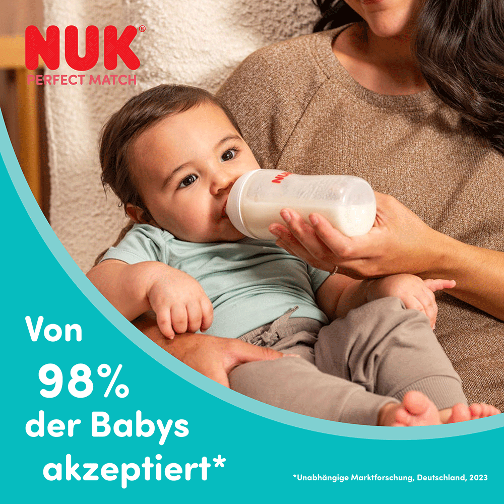Bild: NUK Perfect Match Trinksauger 3+ Monate 