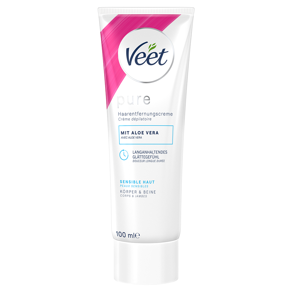 Bild: Veet Haarentfernungscreme Sensible Haut 