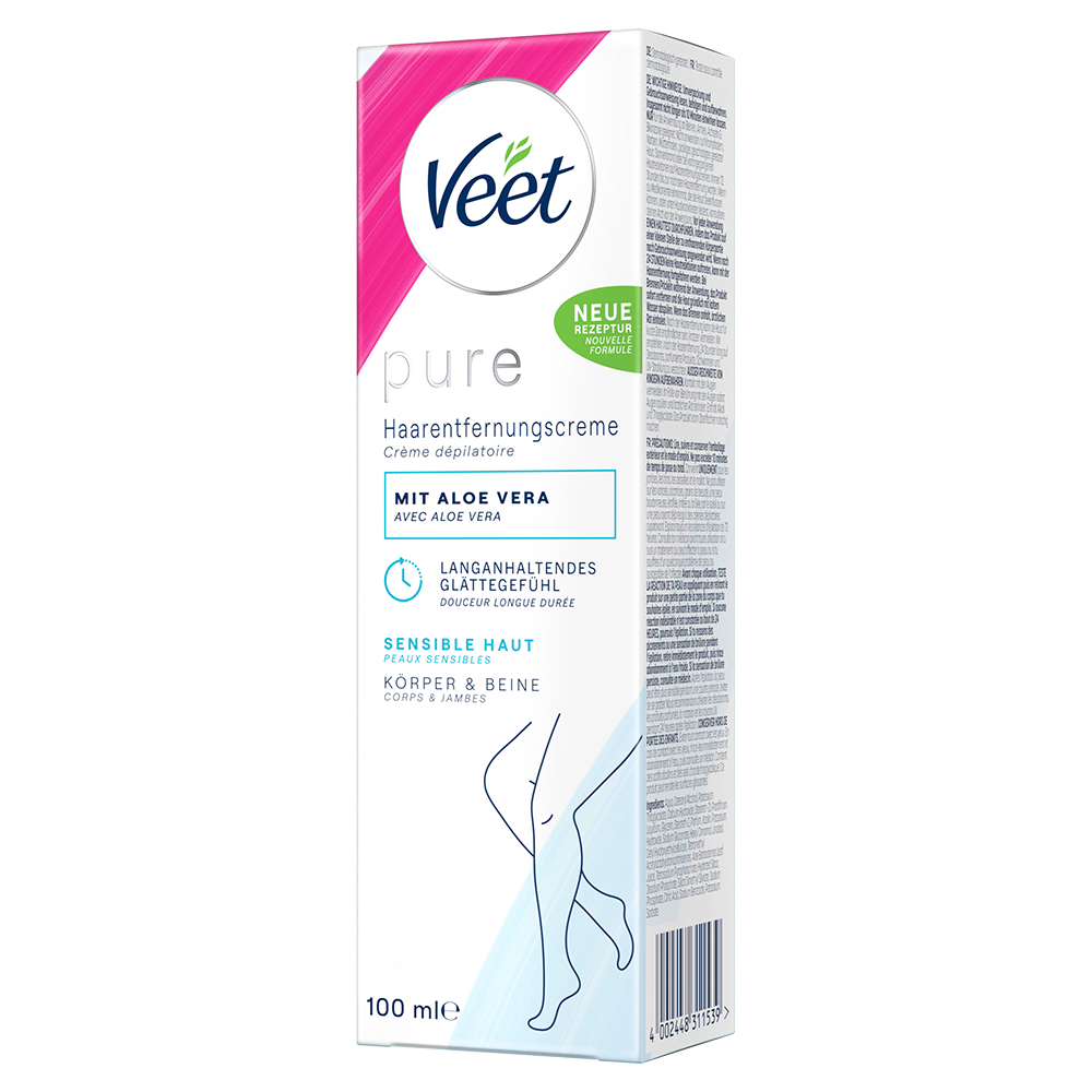 Bild: Veet Haarentfernungscreme Sensible Haut 