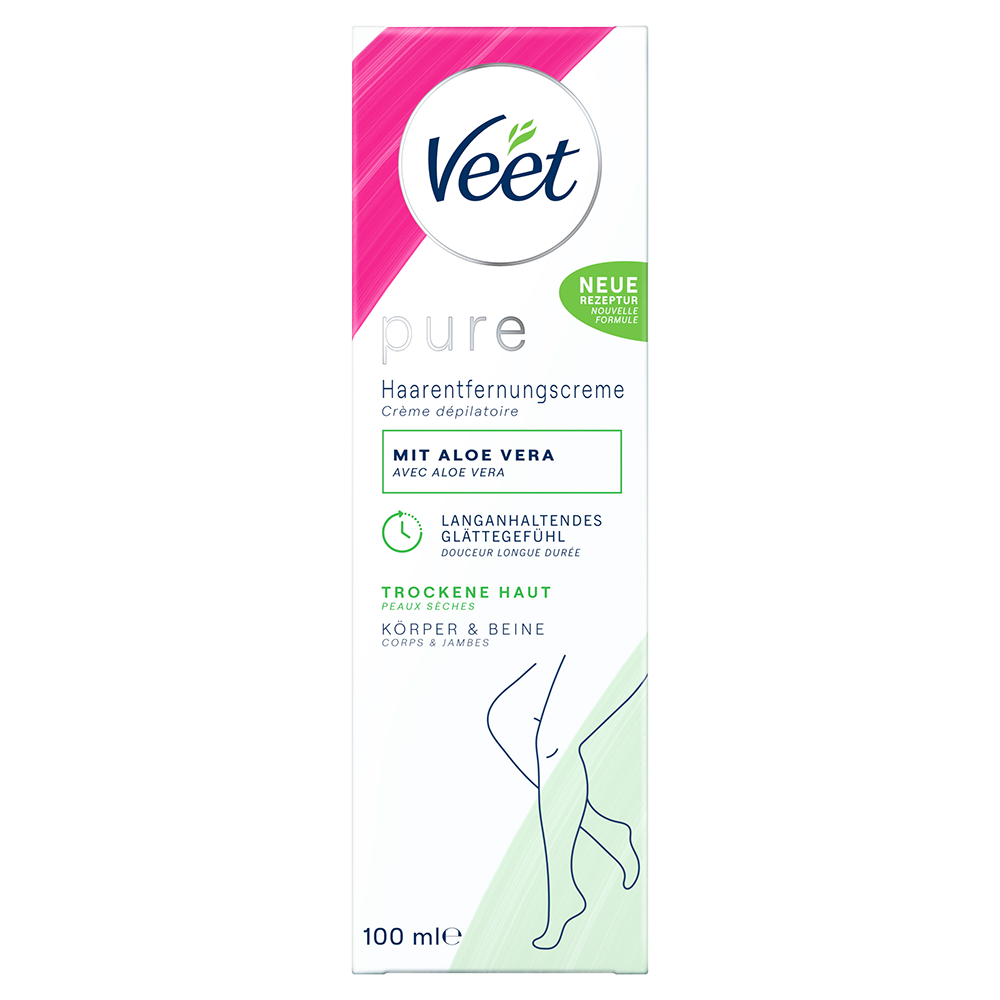 Bild: Veet Haarentfernungscreme Trockene Haut 