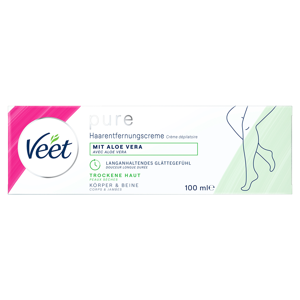 Bild: Veet Haarentfernungscreme Trockene Haut 