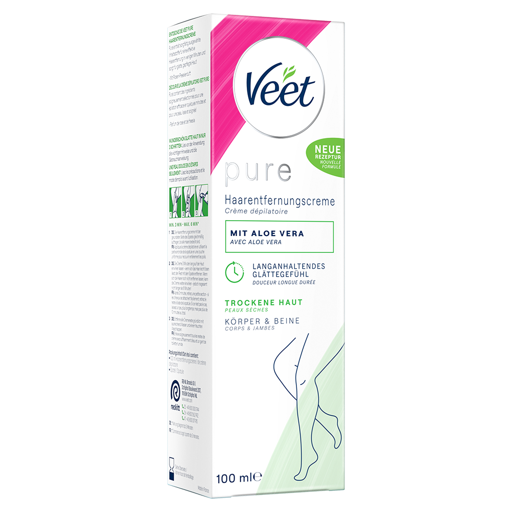 Bild: Veet Haarentfernungscreme Trockene Haut 