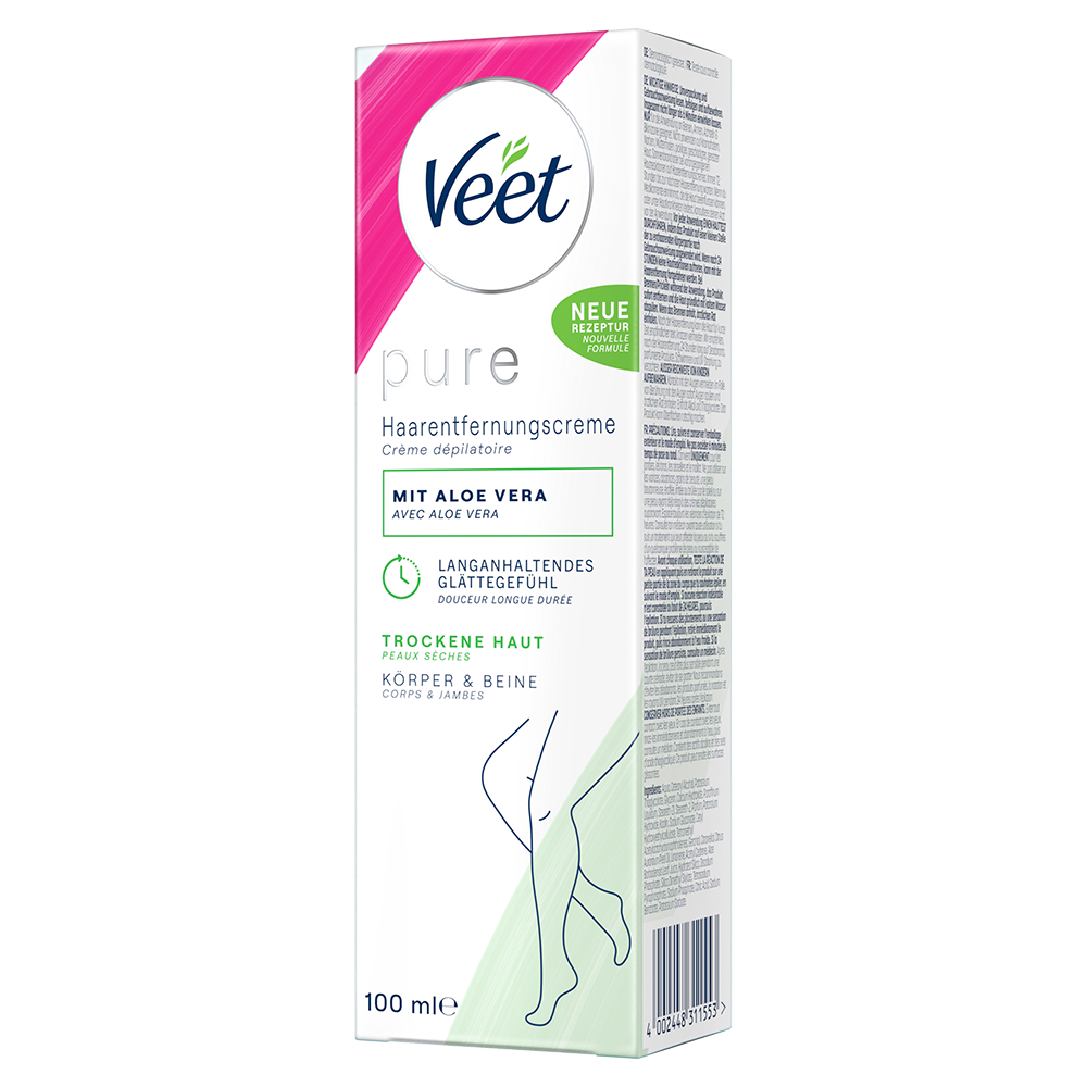 Bild: Veet Haarentfernungscreme Trockene Haut 