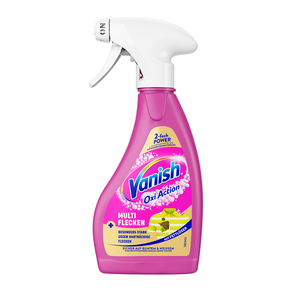Bild: Vanish OxiAction Multi-Flecken Gold Vorwaschspray 