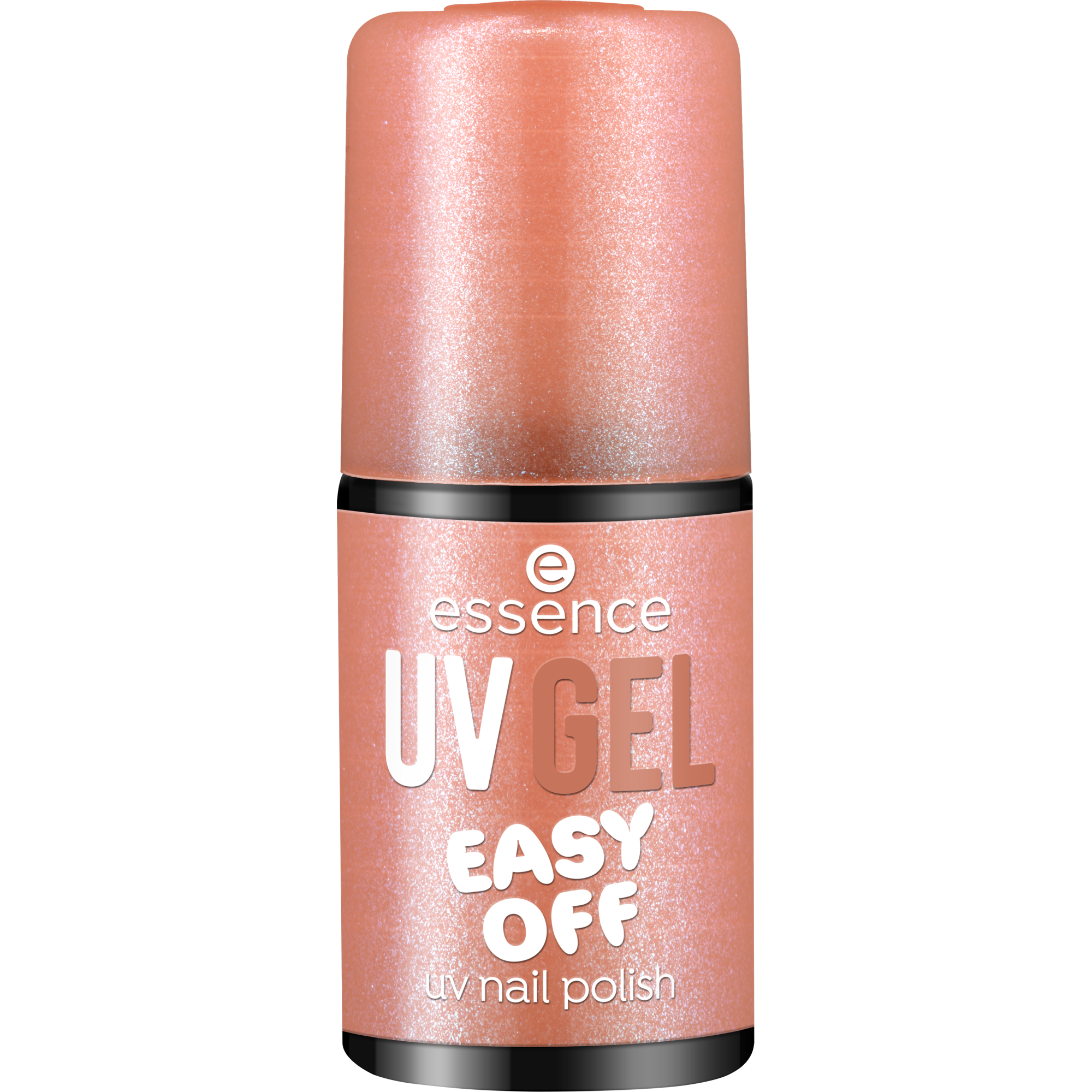 Bild: essence UV GEL EASY OFF uv nail polish sparkling seashell