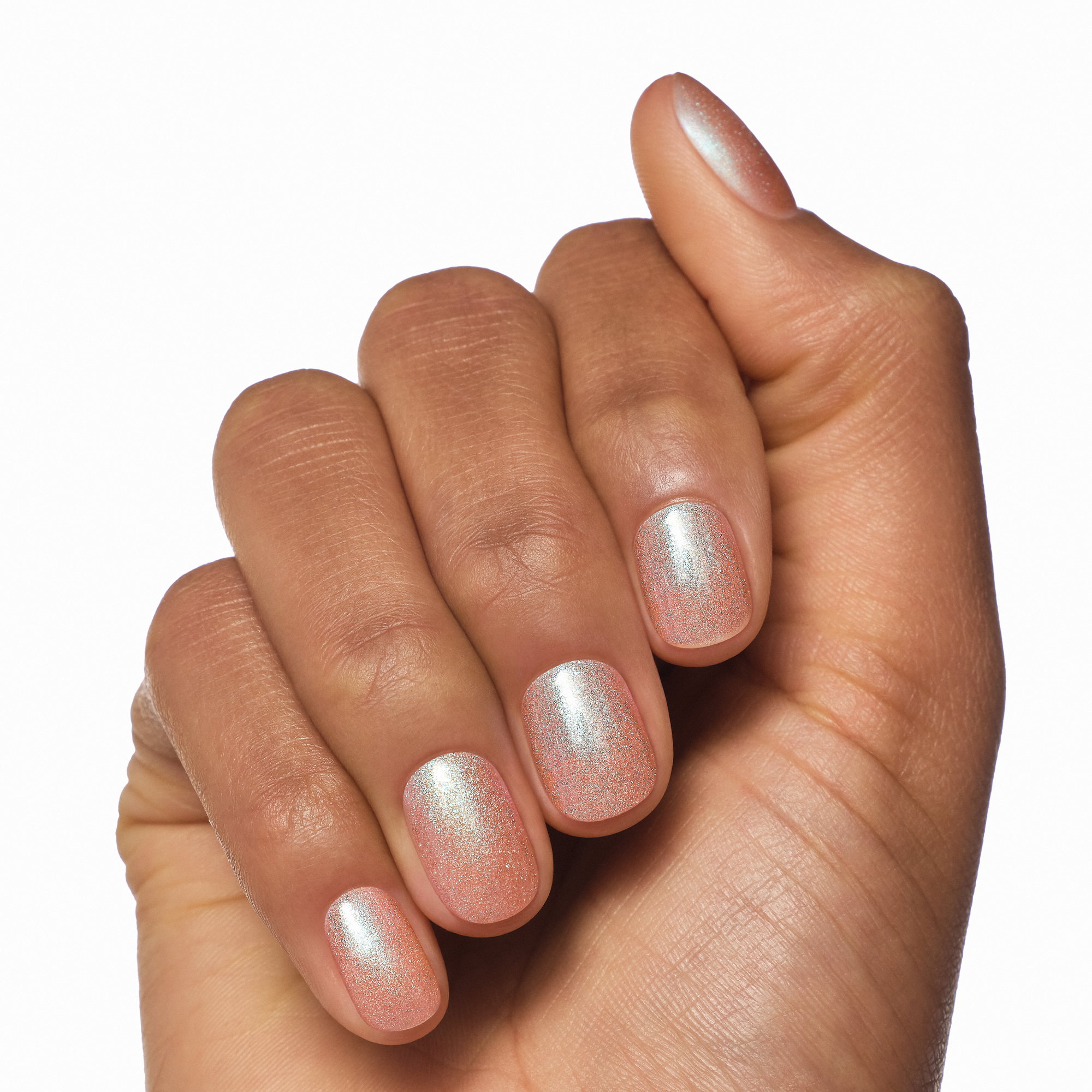 Bild: essence UV GEL EASY OFF uv nail polish sparkling seashell