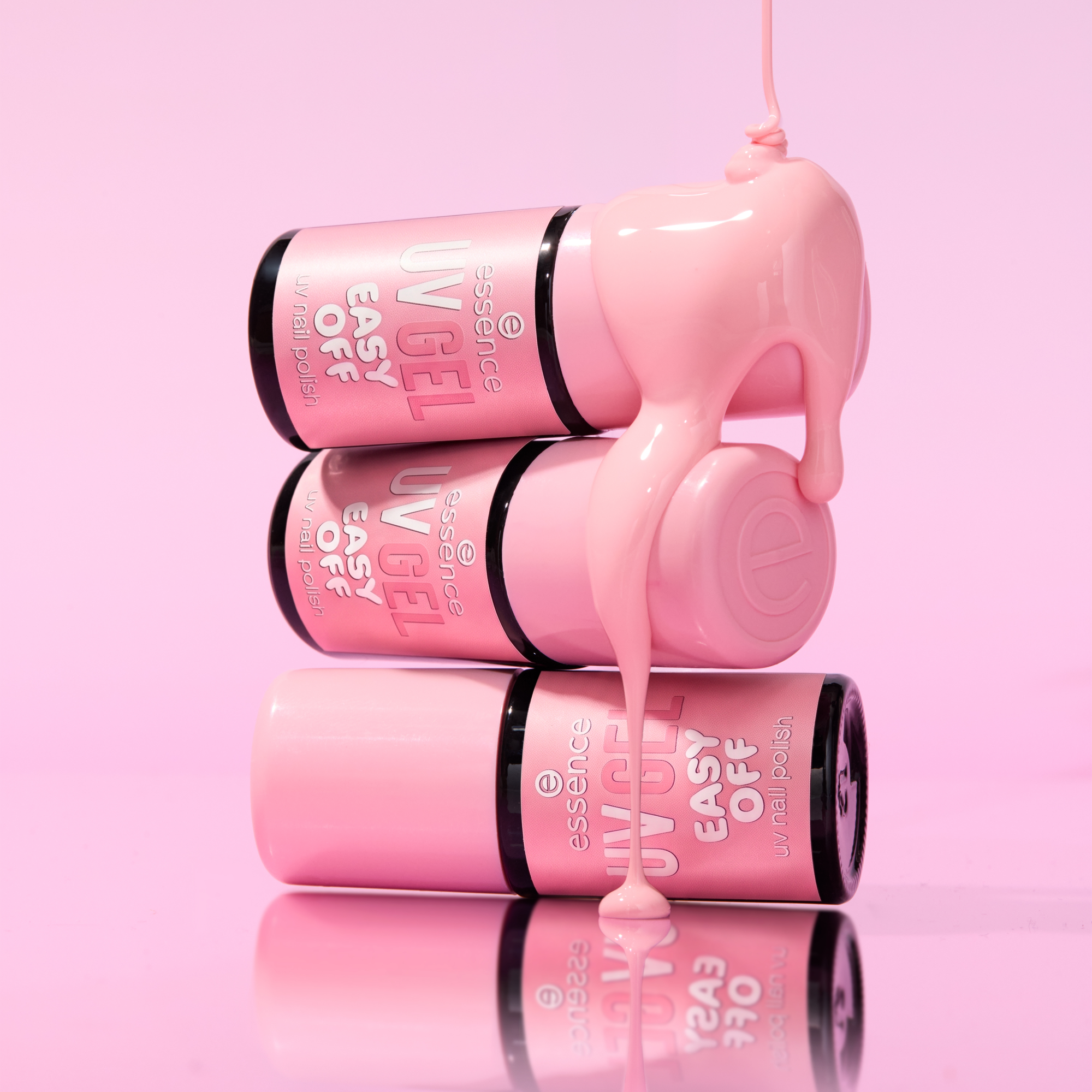 Bild: essence UV GEL EASY OFF uv nail polish rosy rose