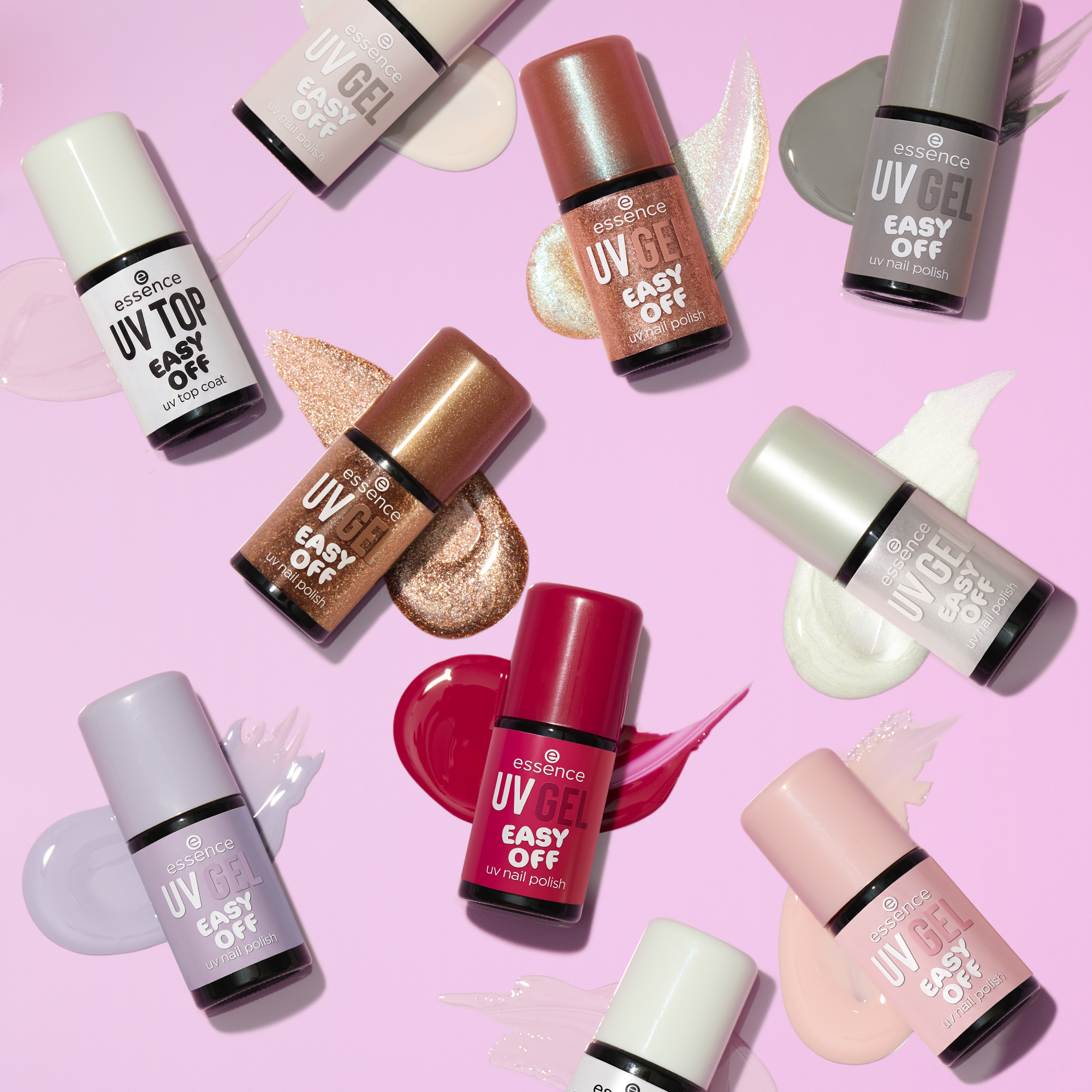 Bild: essence UV GEL EASY OFF uv nail polish lavender lady