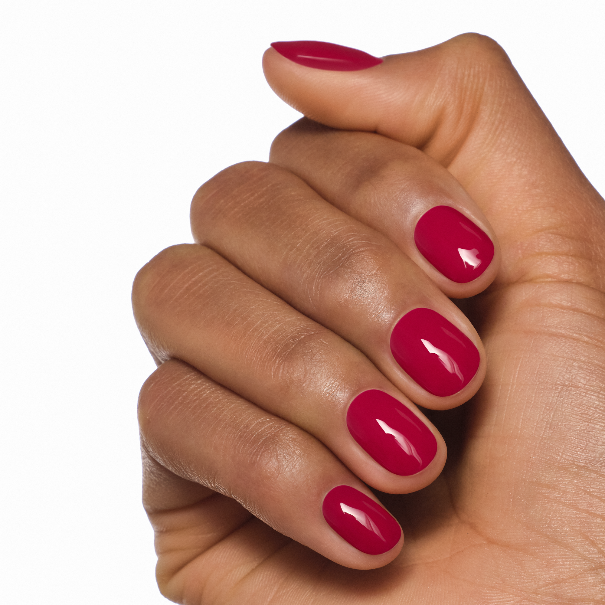 Bild: essence UV GEL EASY OFF uv nail polish pomegranate, please!