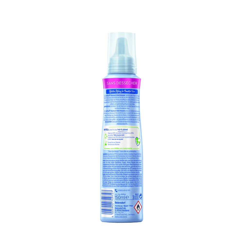 Bild: NIVEA Schaumfestiger Volume & Hold 