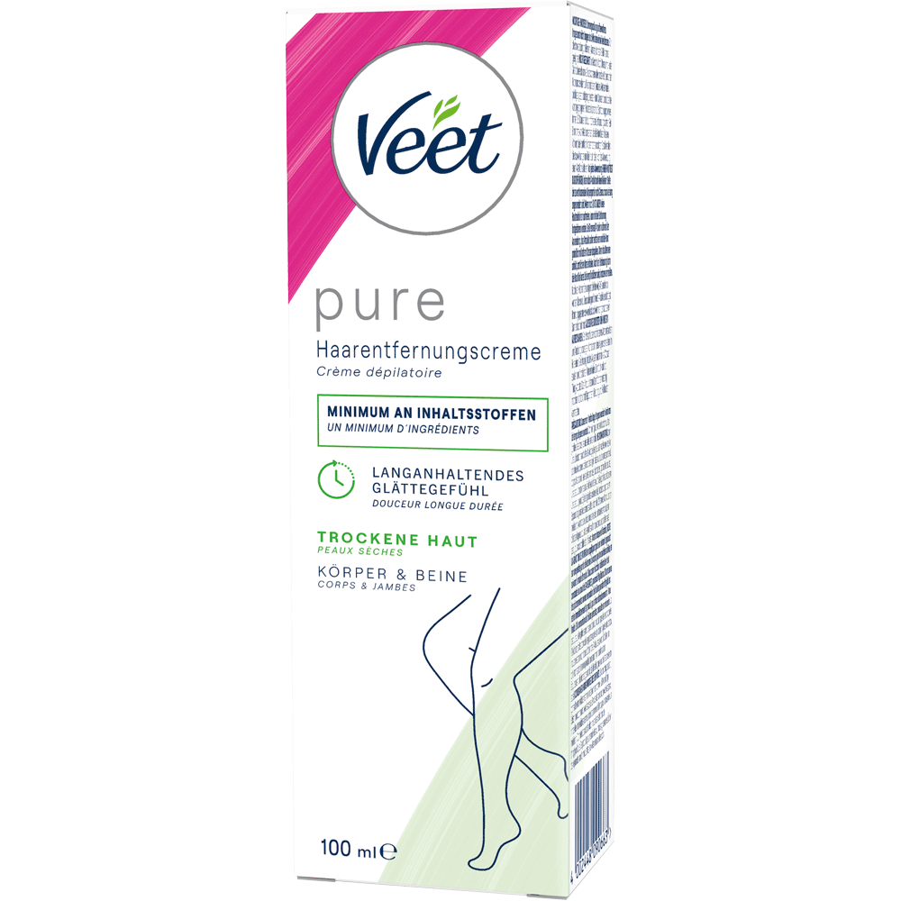 Bild: Veet Silk & Fresh Haarentfernungs-Creme trockene Haut
