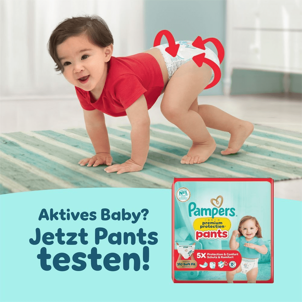 Bild: Pampers Premium Protection Größe 7, 15kg+, Monatsbox 