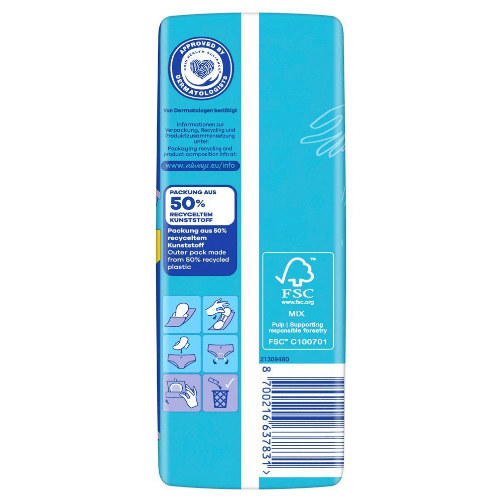 Always Ultra Day Binden Verpackung;