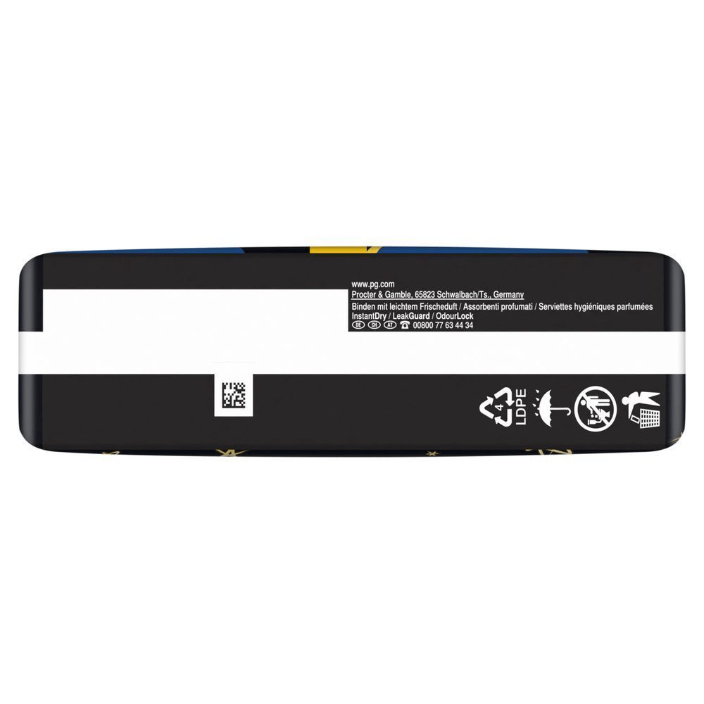 Always Ultra Secure Night Extra Binden Verpackung;