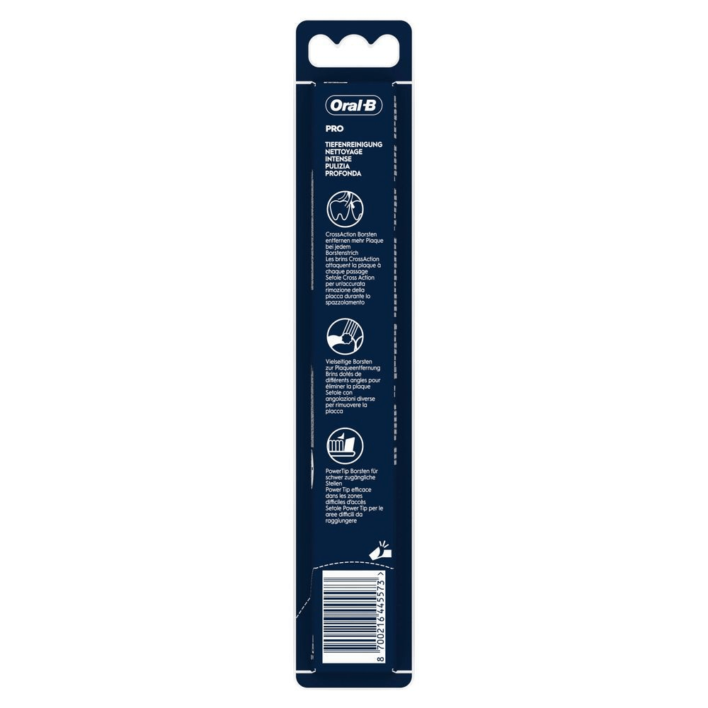 Bild: Oral-B PRO-CLEAN ADVANCED Handzahnbürste, Medium Borsten 