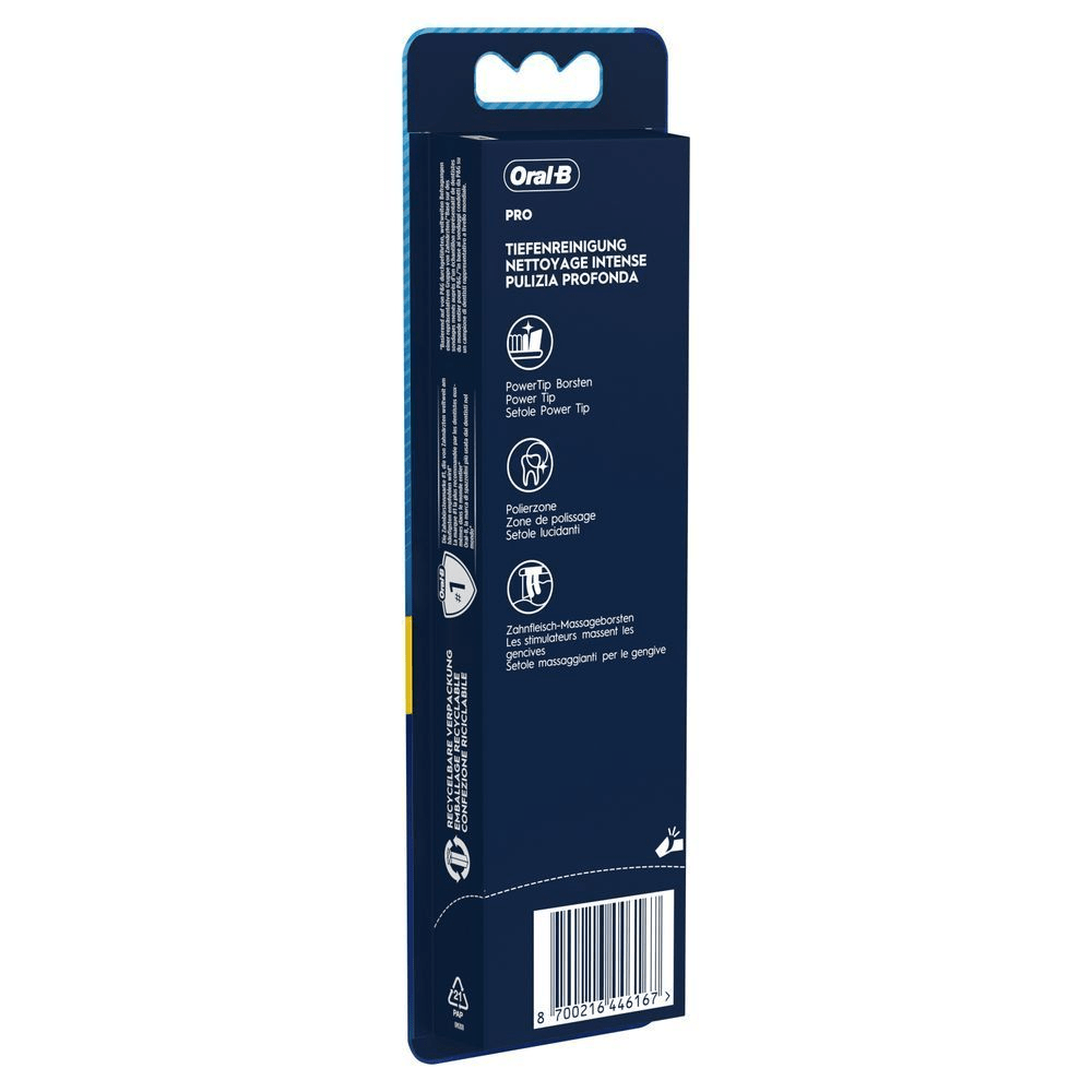 Bild: Oral-B PRO-CLEAN Handzahnbürste, Tiefenreinigung, Medium Borsten 