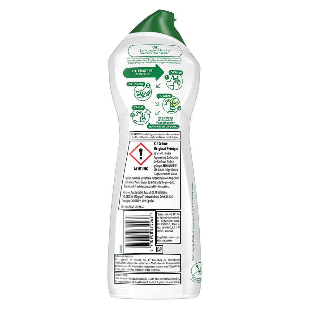 Bild: Cif Scheuermilch Crème Original 