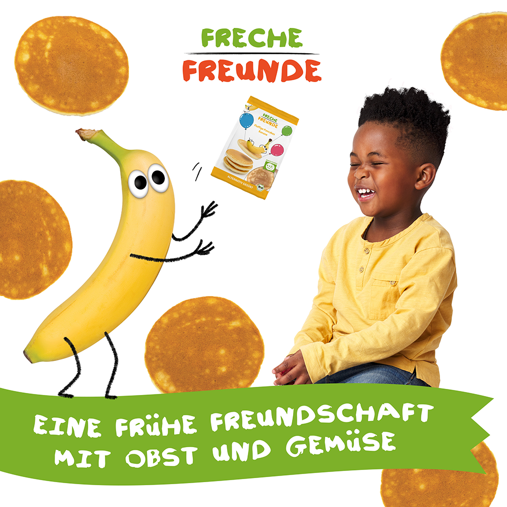 Bild: Freche Freunde Fluffige Pancakes Banane 