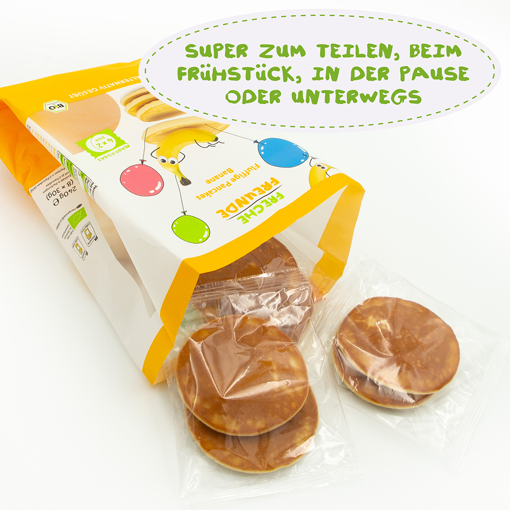 Bild: Freche Freunde Fluffige Pancakes Banane 